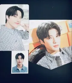 アチズ ATEEZ ヨサン サイン ポラロイド チェキ トレカ 미친폼 ATEEZ アチズ ウヨン FC2期 チェキ ポラロイド ポストカード 証明写真