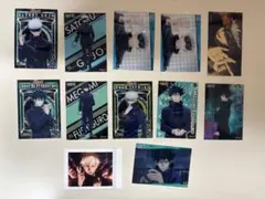 五条悟　狗巻棘　伏黒恵ブロマイド12枚セット