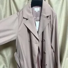 リエンダ　ピンクトレンチコート