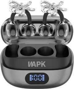 WAPK R5 ワイヤレスイヤホン イヤーカフ型 イヤホン Bluetooth
