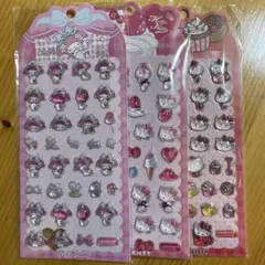 「正規品」サンリオ　ドロップシール　キティ　マイメロ　3枚