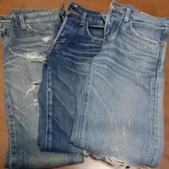 moussy デニムパンツ 3本セットのサムネイル