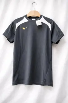 【新品タグ付き】ミズノ 半袖スポーツTシャツ XS 黒白　XS