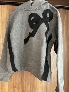 LANVIN en Bleu グレー リボントレーナー 38のサムネイル
