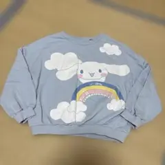 シナモロール 水色トレーナー130センチH&M