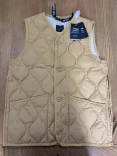 TAION キルティングベスト M キャメル　新品未使用