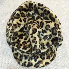 ヒョウ柄 帽子 WEGO スピンズ INGNI等好きな方♪