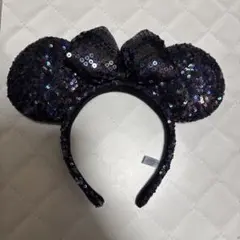 ミッキーマウス型スパンコールカチューシャ