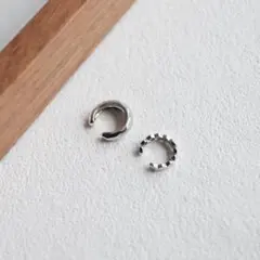 【限定セール価格】2点セット イヤーカフセット 片耳 レディース ウェアリング