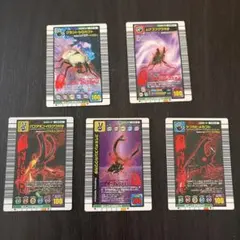 ムシキングカード　美品　2005年セカンド＋　ムシカード5枚セット ムシキング カード 4枚セット アダーコレクション 2005セカンド＋