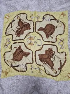 馬具デザイン シルクスカーフ