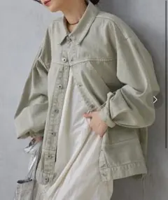 Kastaneデニムジャケット オーバーサイズ