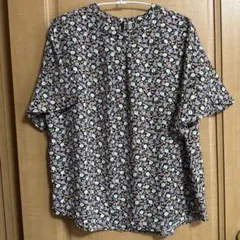 THE SHOP TK 花柄 リバティ ブラウス