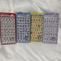 【正規品】ディズニーボンボンドロップミニ シール 4シートセット