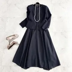 新品　クードシャンス　スーツ　ノーカラー ツイード　ジャケット　スカート　38