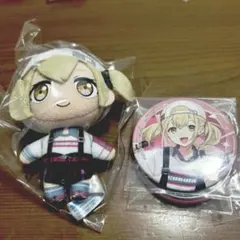 セガ ラッキーくじ プロセカ B賞 F賞 小豆沢こはね プチぬい 缶バッジセット