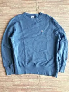 チャンピオン　トレーナー　スウェット　M 水色