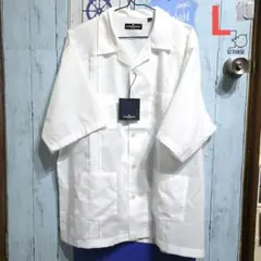 GU ENGINEEREDGARMENTS キューバシャツ オフホワイト l