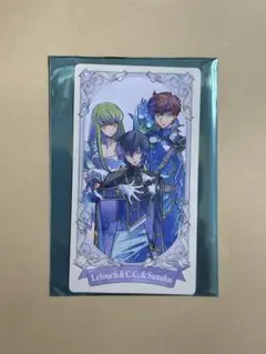 コードギアス 反逆のルルーシュ　20周年記念展 イラストカード スザク　C.C.