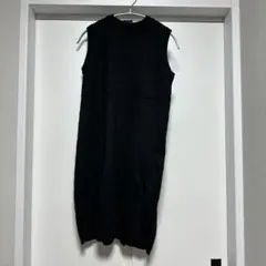 CECIL McBEE ブラックニットワンピース