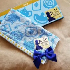 アリスのハンドタオル　リボンつき
