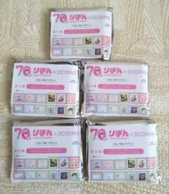 【未開封】70thりぼん 3COINES ランダムマグネット 5個