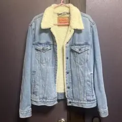 【美品】リーバイス デニムボアジャケット Gジャン Sサイズ LEVI’S