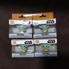 スター・ウォーズ■グローグー　キーホルダー 4個セット■マンダロリアンのサムネイル