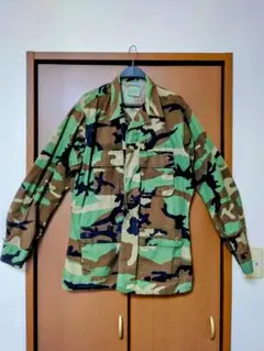 旧品 迷彩 ミリタリーシャツ