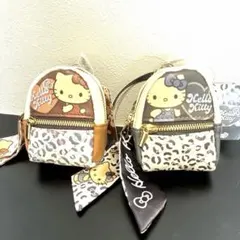 ハローキティ スカーフ付　チャームリュック　2種セット