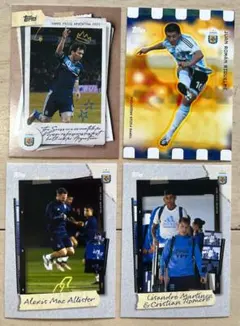 Topps Focus Argentina 2025 4枚セット Messi