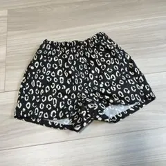 【美品】breeze ブリーズ　ベビー　水着　ハーフパンツ　90 豹柄　水陸両用