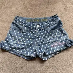 SISTER JENNI 水玉ショートパンツ　デニムパンツ　ショートパンツ