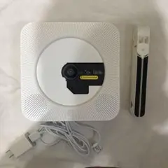 壁掛け式 ポータブルCDプレーヤー 本体 - メルカリ