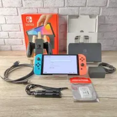 美品　 Nintendo Switch 有機ELモデル 箱あり 新品128GB
