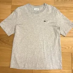 ラコステ　半袖　Tシャツ　グレー　ワンポイント　シンプル　綿100のサムネイル