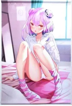 ホロライブ ホロケット 潤羽るしあ おすわりるしあちゃん B2タペストリー