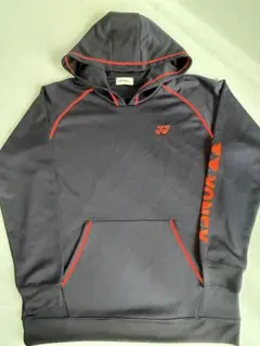 YONEX ヨネックス 長袖パーカー Oサイズ 紺 オレンジ ジャージのサムネイル