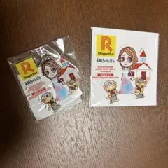 浜崎あゆみ アクリルキーホルダー　一蘭　リンガーハット　2点　福岡　長崎 浜崎あゆみ アクリルキーホルダー 一蘭 リンガーハット 2点 福岡 長崎