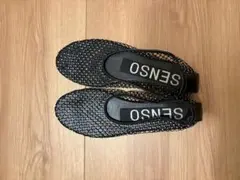 SENSO メッシュ ラインストーン フラットサンダル ブラック 36 SENSO メッシュ ラインストーン フラットサンダル ブラック 36 - メルカリ