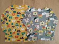 長袖Tシャツ　ロンT　95サイズ相当　セット　ムージョンジョン　ブリーズ