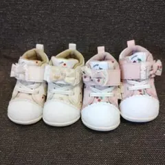 ムーンスター キャロット ベビーシューズ 12.5EE 2足セット