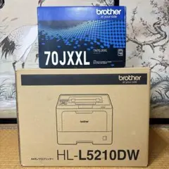 新品brother純正カートリッジ付き レーザープリンター HL-L5210DW 