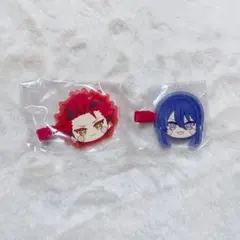 あんさんぶるスターズ　前髪クリップ　鬼龍紅郎 神崎颯馬
