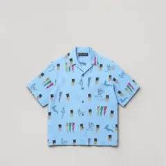 三浦春馬着用！！WACKO MARIA スモールレコード柄 アロハシャツ 三浦春馬着用！！WACKO MARIA スモールレコード柄 アロハシャツ - メルカリ