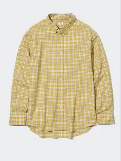 エクストラファインコットンブロードチェックシャツ（ボタンダウンカラー・長袖）