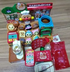 中古　アンパンマン かまどでやこう♪ ジャムおじさんのやきたてパン工場DX