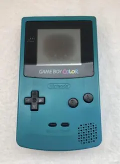 【ジャンク品】任天堂 ゲームボーイカラー グリーン 本体のみ
