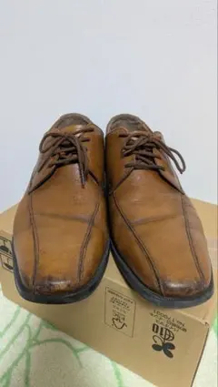 3月中は値下げ！ ブラウン レザー ドレスシューズ