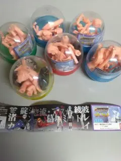 新世紀エヴァンゲリオン　HGフィギュア稀少未塗装Ver全6種類セット新品未使用品